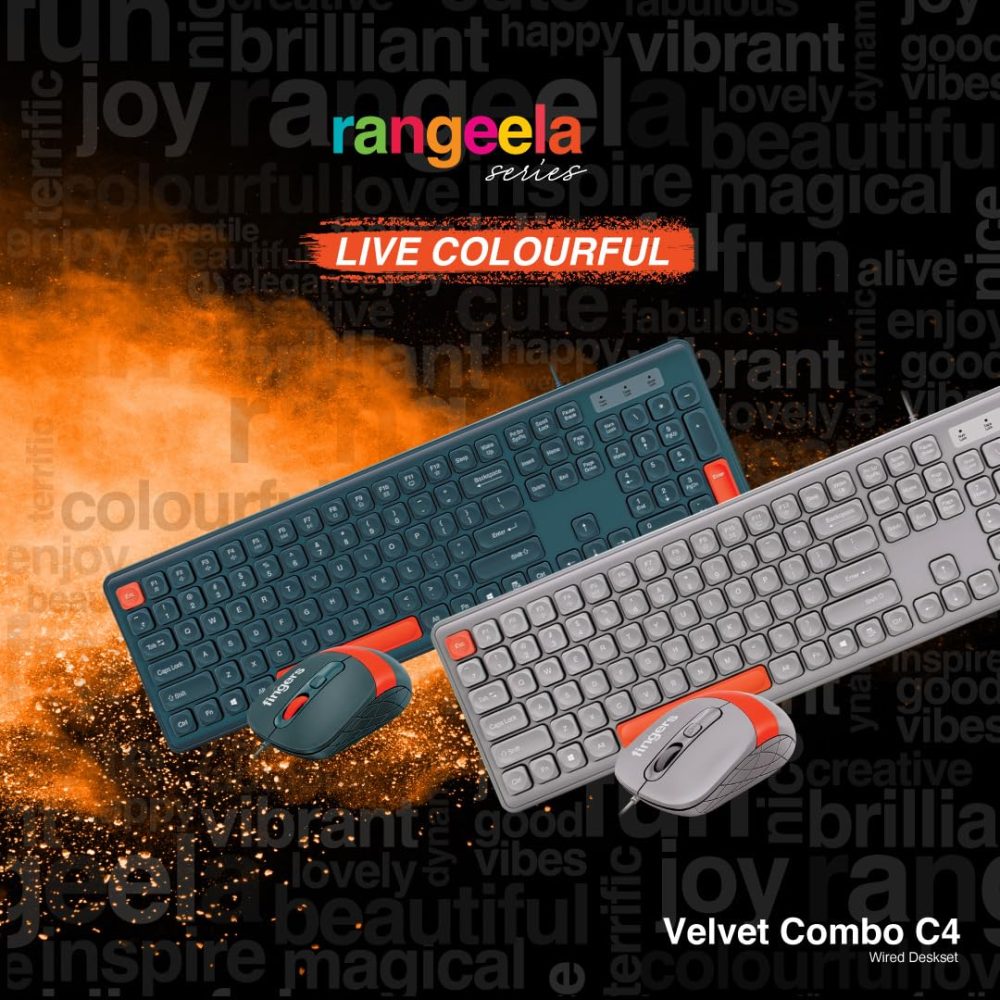 FINGERS WIRED COMBO VELENT C4 RANGEELA GREY
